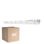 Opakowanie 4x Ledvance Oprawy Hermetyczne LED Paroizolacja 58W 8000lm - 840 Zimna Biel | 150cm