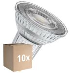 Opakowanie 10x Ledvance LED Spot GU10 PAR16 6.1W 575lm 60D - 930 Ciepła Biel | Najlepsze Renderowanie Kolorów - Ściemnianie - Zamienne 80W
