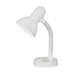 Eglo Lampa Stołowa Basic Stal Valkoinen | IP20 - Nadaje Się Do 1x E27 