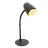 Eglo Lampa Stołowa Carlo Stal Czarny | Nadaje Się Do 1x E14