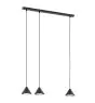 Emibig Lampa Wisząca Elit Stal Czarny | Nadaje Się Do 3x GX53 - Max 12W
