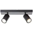Brilliant Jello Lampa sufitowa Metal Matowa Czarny 9W 690lm - 830 Ciepła Biel | W Tym 2x GU10